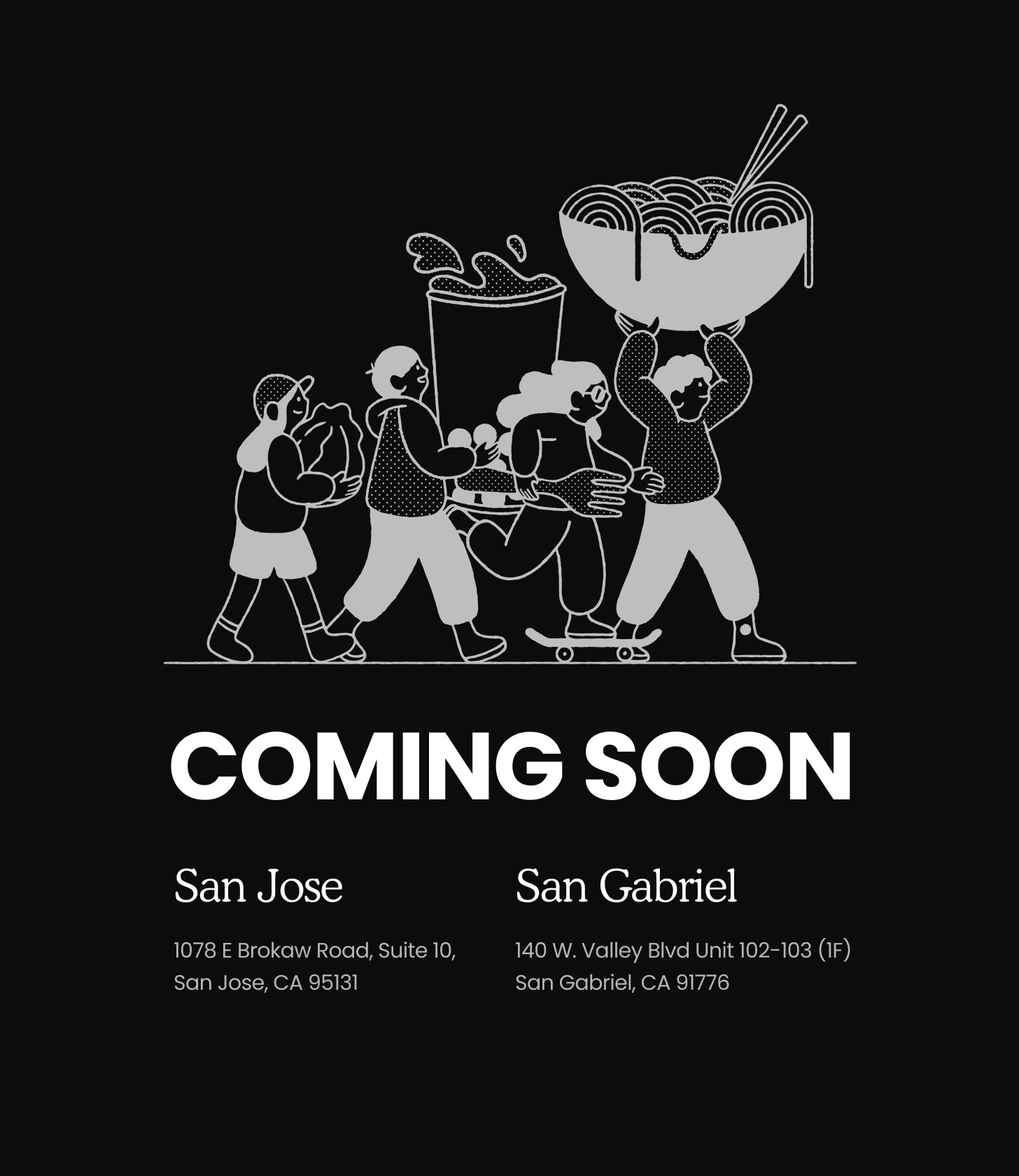 Bafang Dumpling coming soon locations in San Jose and San Gabriel California